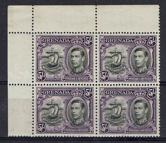Image of Grenada SG 162a/162a Var UMM British Commonwealth Stamp